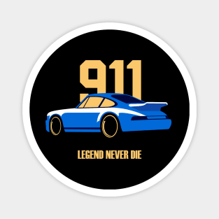 911 Legend Never Die Magnet